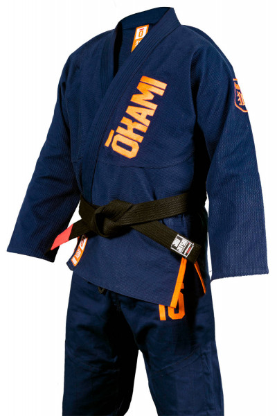 OKAMI BJJ Gi Anniversary - naviblue